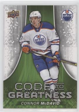2015-16 Upper Deck - Code to Greatness #CTG-0 - Achievement - Connor McDavid