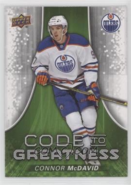 2015-16 Upper Deck - Code to Greatness #CTG-0 - Achievement - Connor McDavid