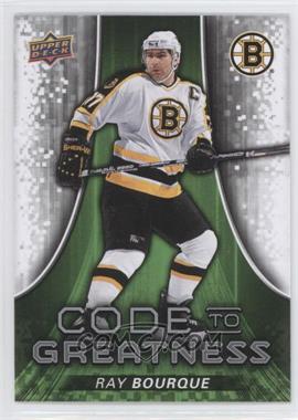 2015-16 Upper Deck - Code to Greatness #CTG-22 - Ray Bourque