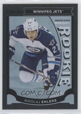 2015-16 Upper Deck - O-Pee-Chee Update - Black Rainbow Foil #U12 - Nikolaj Ehlers /100