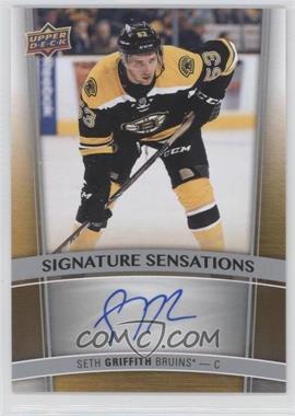 2015-16 Upper Deck - Signature Sensations #SS-SG - Seth Griffith