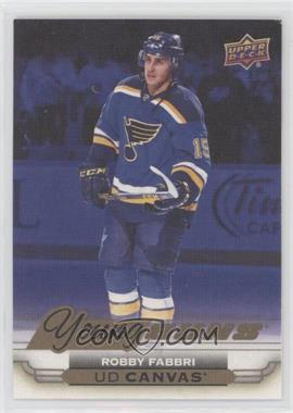 2015-16 Upper Deck - UD Canvas #C118 - Young Guns - Robby Fabbri