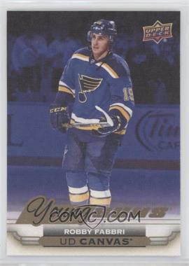 2015-16 Upper Deck - UD Canvas #C118 - Young Guns - Robby Fabbri