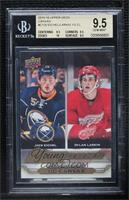 Young Guns Checklist - Dylan Larkin, Jack Eichel [BGS 9.5 GEM MI…