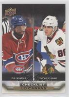 Checklist - P.K. Subban, Patrick Kane