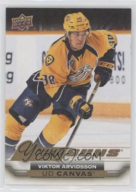 2015-16 Upper Deck - UD Canvas #C218 - Young Guns - Viktor Arvidsson