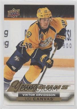 2015-16 Upper Deck - UD Canvas #C218 - Young Guns - Viktor Arvidsson