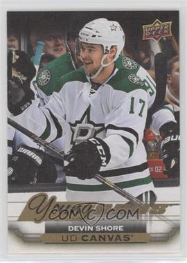 2015-16 Upper Deck - UD Canvas #C229 - Young Guns - Devin Shore