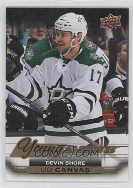 2015-16 Upper Deck - UD Canvas #C229 - Young Guns - Devin Shore