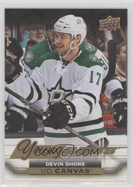 2015-16 Upper Deck - UD Canvas #C229 - Young Guns - Devin Shore