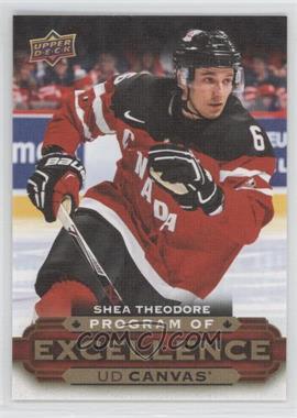 2015-16 Upper Deck - UD Canvas #C268 - Program of Excellence - Shea Theodore