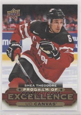 2015-16 Upper Deck - UD Canvas #C268 - Program of Excellence - Shea Theodore