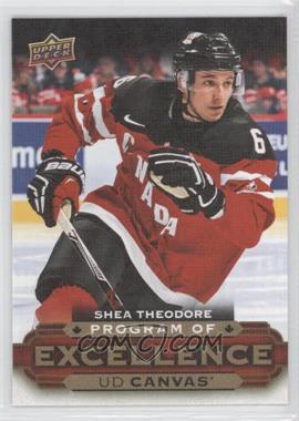 2015-16 Upper Deck - UD Canvas #C268 - Program of Excellence - Shea Theodore