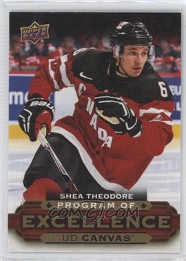 2015-16 Upper Deck - UD Canvas #C268 - Program of Excellence - Shea Theodore