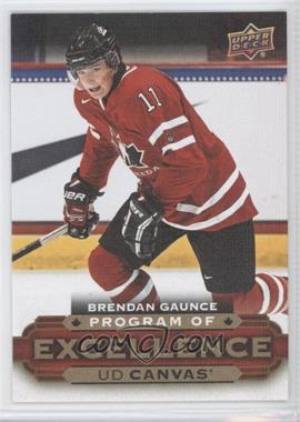 2015-16 Upper Deck - UD Canvas #C269 - Program of Excellence - Brendan Gaunce