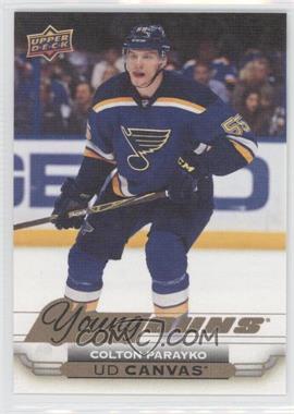 2015-16 Upper Deck - UD Canvas #C93 - Young Guns - Colton Parayko