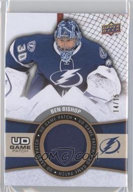 2015-16 Upper Deck - UD Game Jersey Series 1 - Patch #GJ-BI - Ben Bishop /15