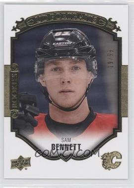 2015-16 Upper Deck - UD Portraits - Gold Foil #P-57 - Sam Bennett /99