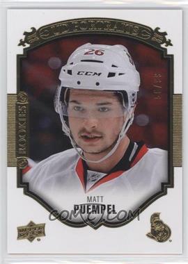 2015-16 Upper Deck - UD Portraits - Gold Foil #P-60 - Matt Puempel /99