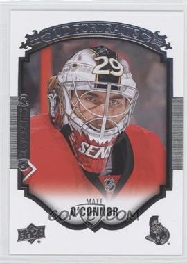 2015-16 Upper Deck - UD Portraits #P-103 - Matt O'Connor