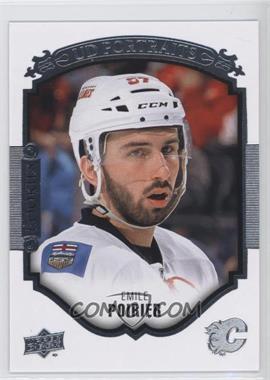 2015-16 Upper Deck - UD Portraits #P-71 - Emile Poirier