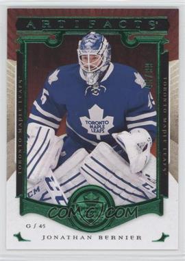 2015-16 Upper Deck Artifacts - [Base] - Emerald #104 - Stars - Jonathan Bernier /99