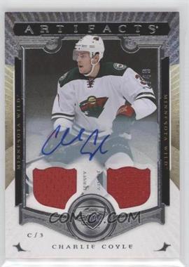 2015-16 Upper Deck Artifacts - [Base] - Silver Material Autographs #31 - Charlie Coyle /49