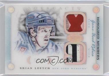 2015-16 Upper Deck Artifacts - Honoured Members Relics #HMR-BL - Brian Leetch /27