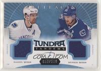 Daniel Sedin, Henrik Sedin #/399