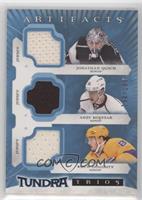 Jonathan Quick, Anze Kopitar, Drew Doughty #/199