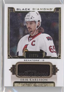 2015-16 Upper Deck Black Diamond - [Base] - Jersey #BDB-EK - Erik Karlsson /85