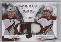 Shane Doan, Oliver Ekman-Larsson #/49