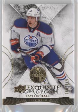 2015-16 Upper Deck Black Diamond - Exquisite #12 - Taylor Hall /149