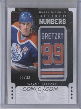 2015-16 Upper Deck Black Diamond - Retired Numbers #RN-WG - Wayne Gretzky /99