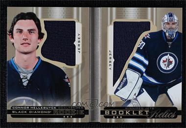 2015-16 Upper Deck Black Diamond - Rookie Booklet Relics #RBR-CH - Connor Hellebuyck /299