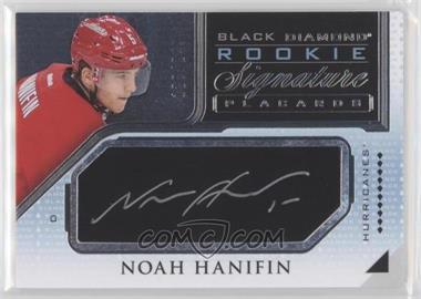 2015-16 Upper Deck Black Diamond - Rookie Signature Placards #RSP-NH - Noah Hanifin /249