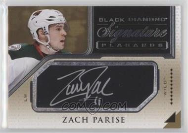 2015-16 Upper Deck Black Diamond - Signature Placards #SP-ZP - Zach Parise