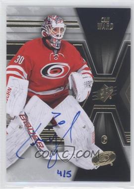 2015-16 Upper Deck Buybacks - Buyback Autographs #12 - Cam Ward (2014-15 SPx) /5