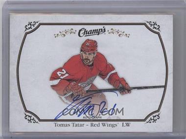 2015-16 Upper Deck Champs - [Base] - Autographs #230 - Short Prints - Tomas Tatar