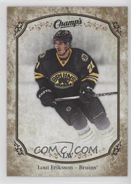 2015-16 Upper Deck Champs - [Base] - Gold Front #125 - Loui Eriksson