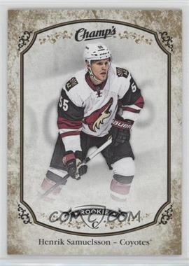 2015-16 Upper Deck Champs - [Base] - Gold Front #176 - Henrik Samuelsson