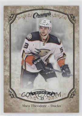 2015-16 Upper Deck Champs - [Base] - Gold Front #257 - Short Prints - Shea Theodore