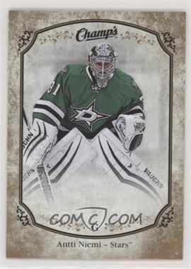 2015-16 Upper Deck Champs - [Base] - Gold Front #7 - Antti Niemi