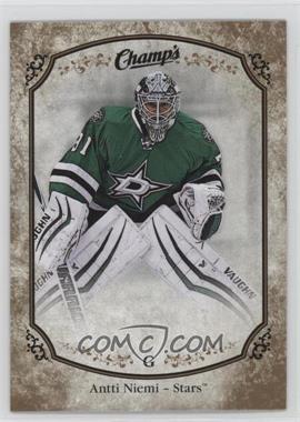 2015-16 Upper Deck Champs - [Base] - Gold Front #7 - Antti Niemi