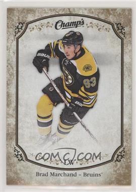 2015-16 Upper Deck Champs - [Base] - Gold Front #8 - Brad Marchand