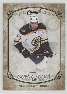 2015-16 Upper Deck Champs - [Base] - Gold Front #84 - Matt Beleskey