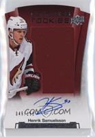 Rookie Autographed Jerseys - Henrik Samuelsson #/199