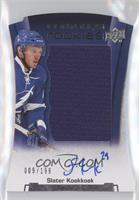 Rookie Autographed Jerseys - Slater Koekkoek #/199