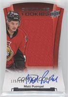 Rookie Autographed Jerseys - Matt Puempel [Noted] #/199