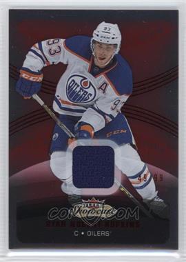 2015-16 Upper Deck Fleer Showcase - [Base] - Red Glow #83 - Materials - Ryan Nugent-Hopkins /99